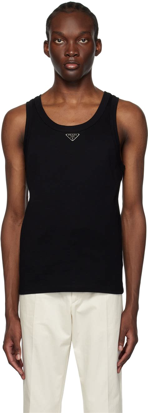 prada short set men|men's prada tank top.